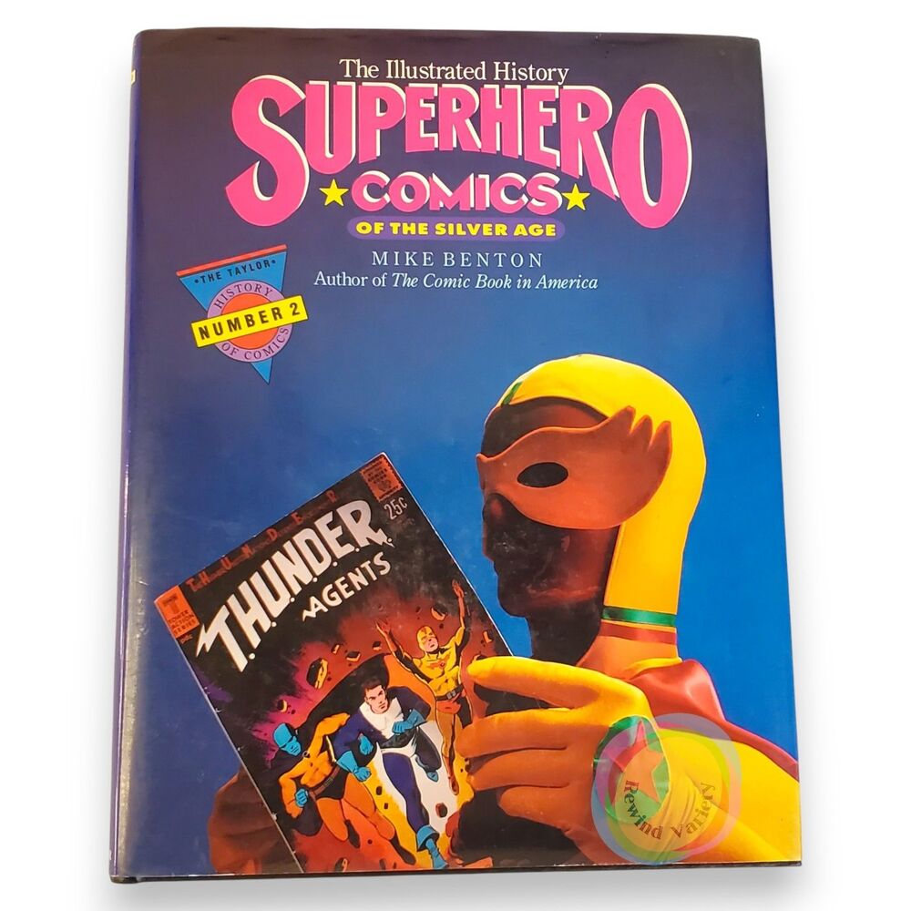Superhero Comics Silver Age Mike Benton 1st Ed + Errata